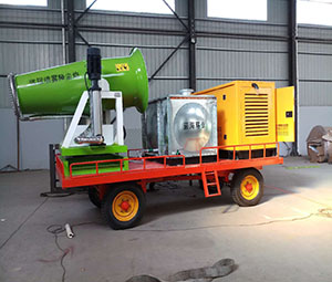 移動式除塵風送噴霧機